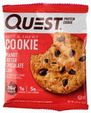 Quest Nutrition Cookie, 58g - Peanut Butter Chocolate Chip (BB:MAY-27-26)