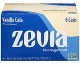 Zevia Sugar Free Soda 6-Pack, 6x355mL