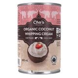 Cha's Organics Coconut Whipping Cream