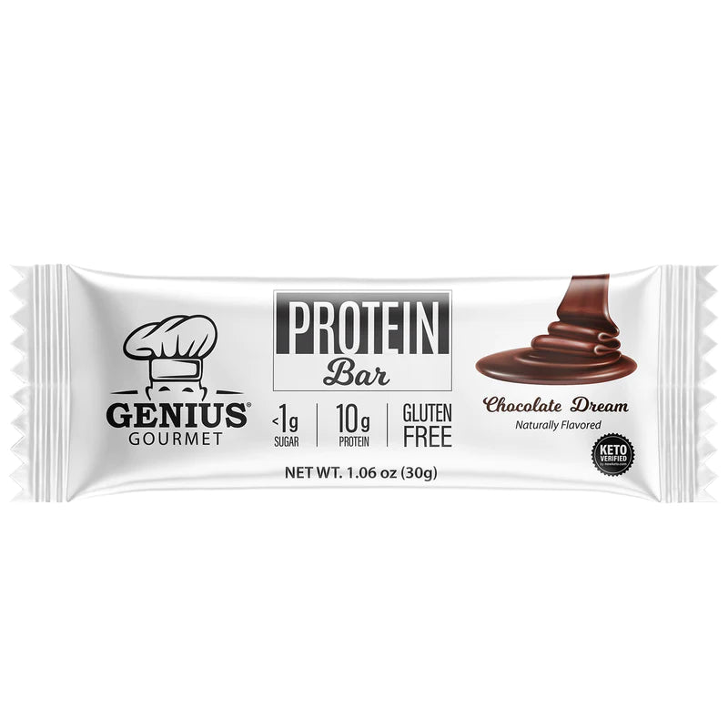 Genius Gourmet Protein Bar (single) - Chocolate Dream (BB: AUG-30-26)
