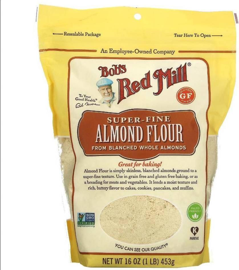 Bob's Red Mill Gluten Flour Alternatives 453g - Blanched Almond Flour (BB: SEP-11-26)