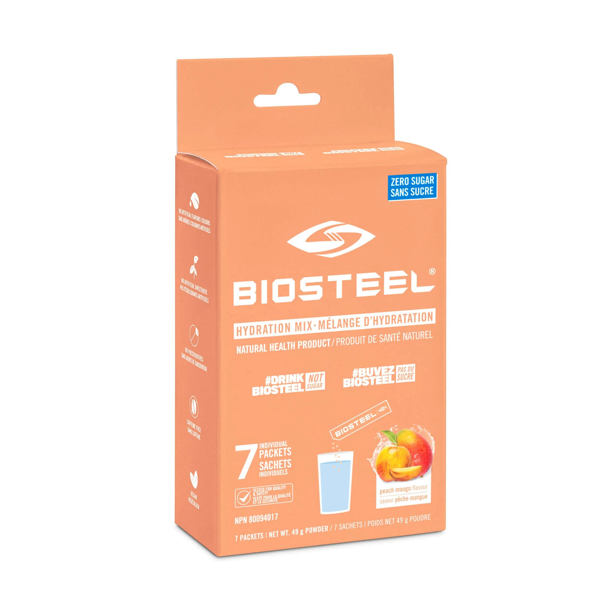 BioSteel Sports Hydration Mix, 7 servings (BB:SEP-30-26)
