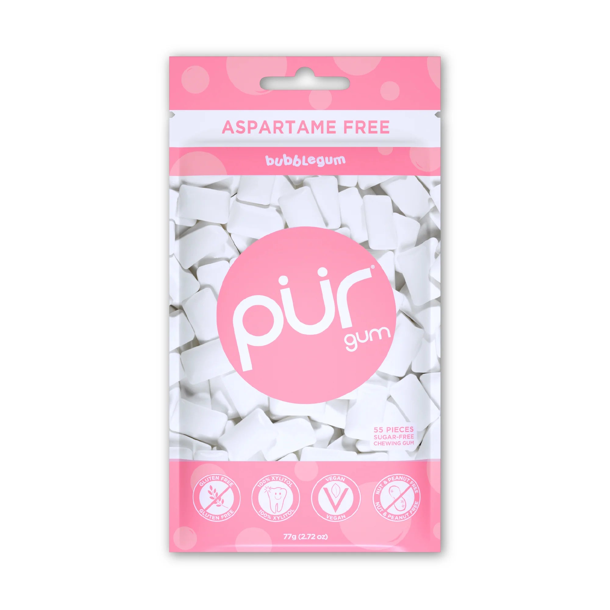 Pur sugar-free Gum, 55 pieces