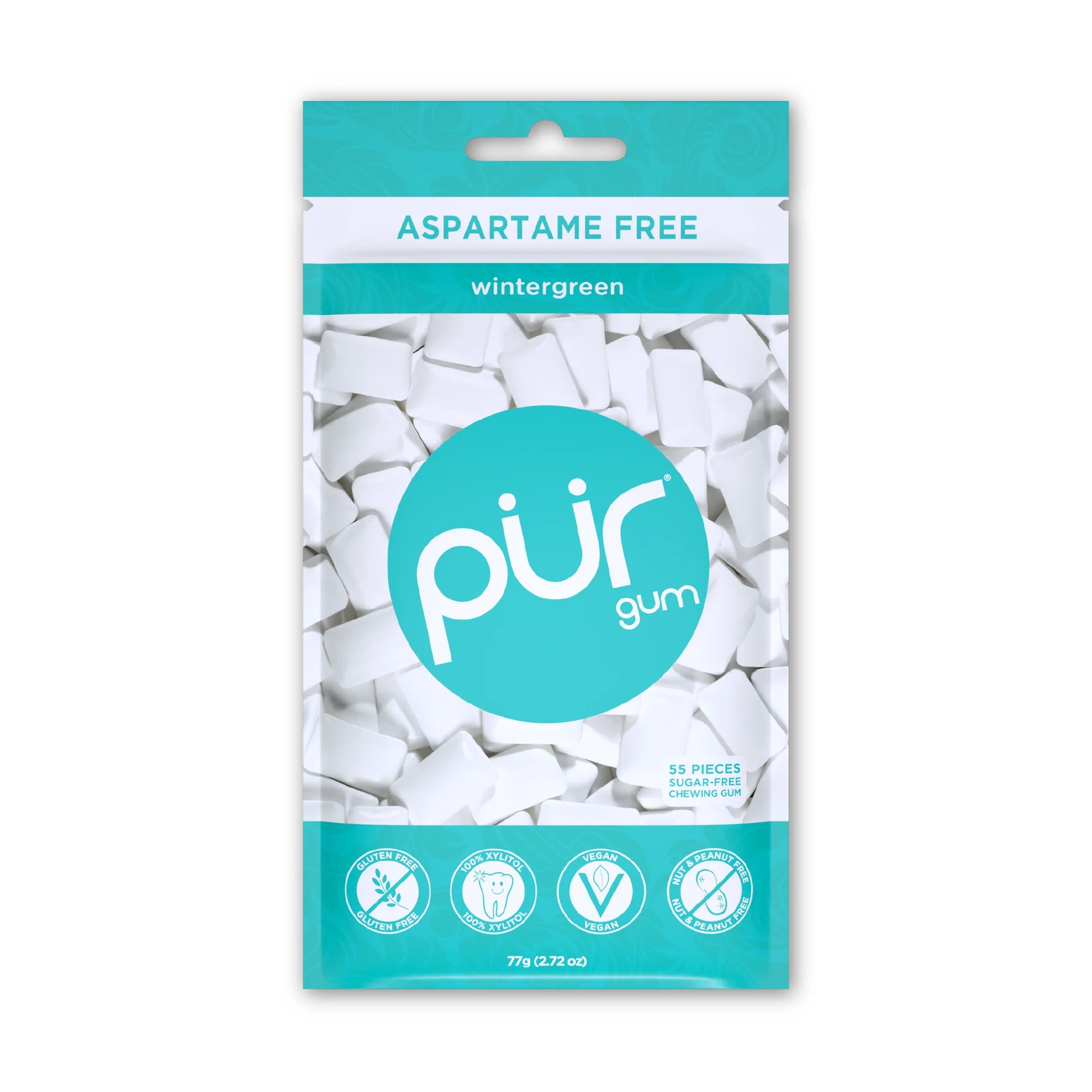 Pur sugar-free Gum, 55 pieces