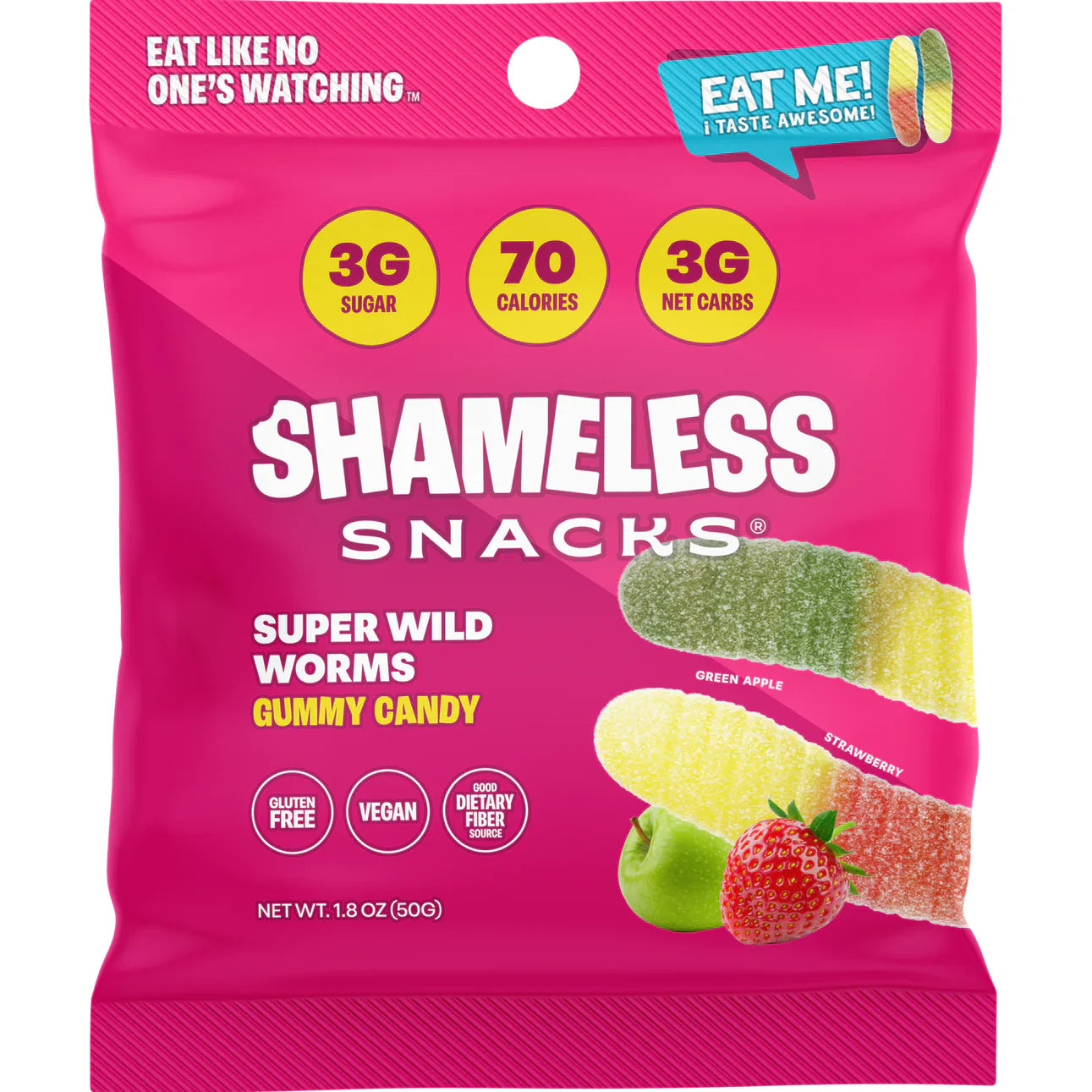 Shameless Snack Gummy Candies, 50g