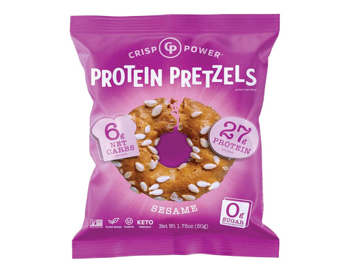 Crisp Power Protein Pretzels - Sesame (BB:JUN-29-26)