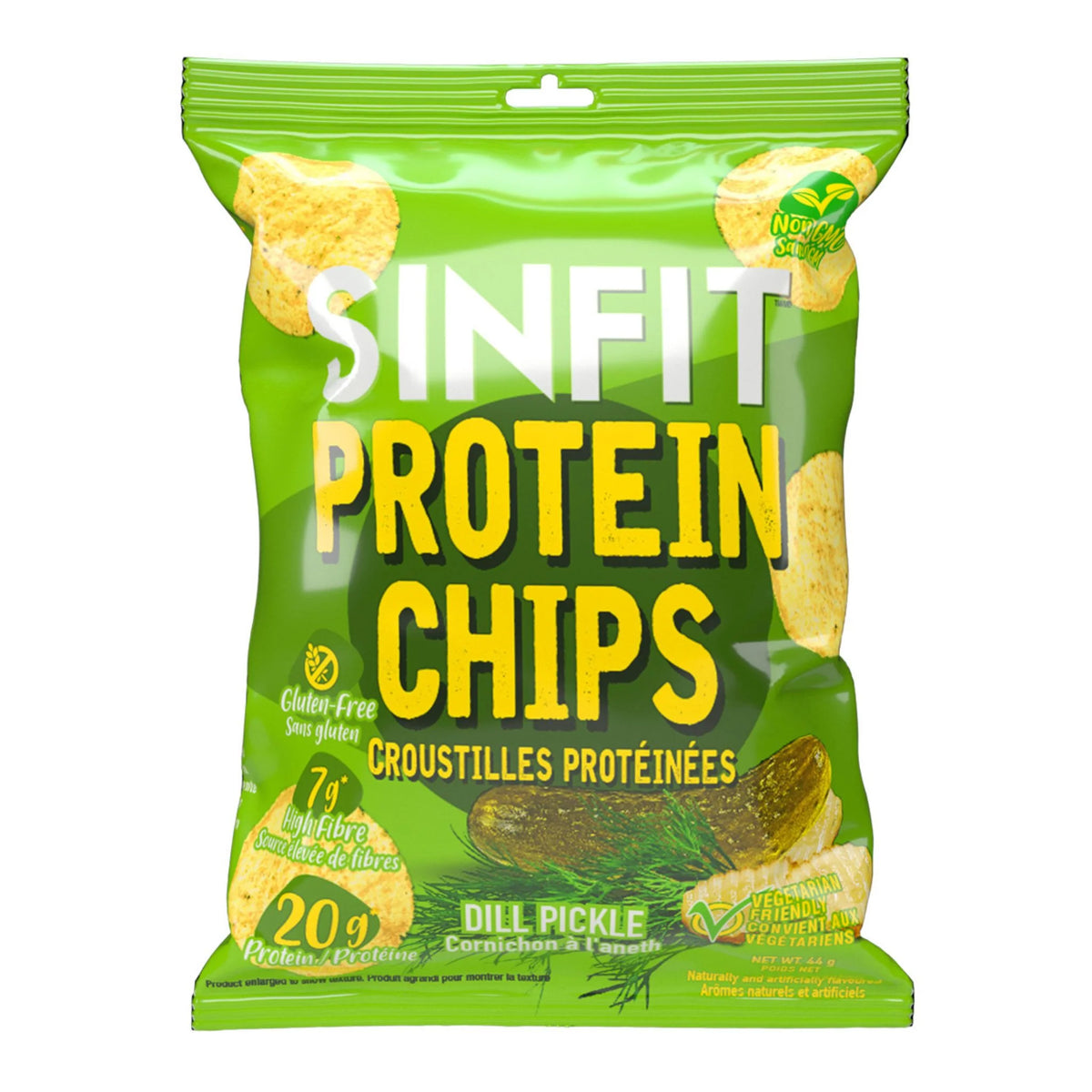 SinFIT Protein Chips - Dill Pickle (BB: AUG-31-26)