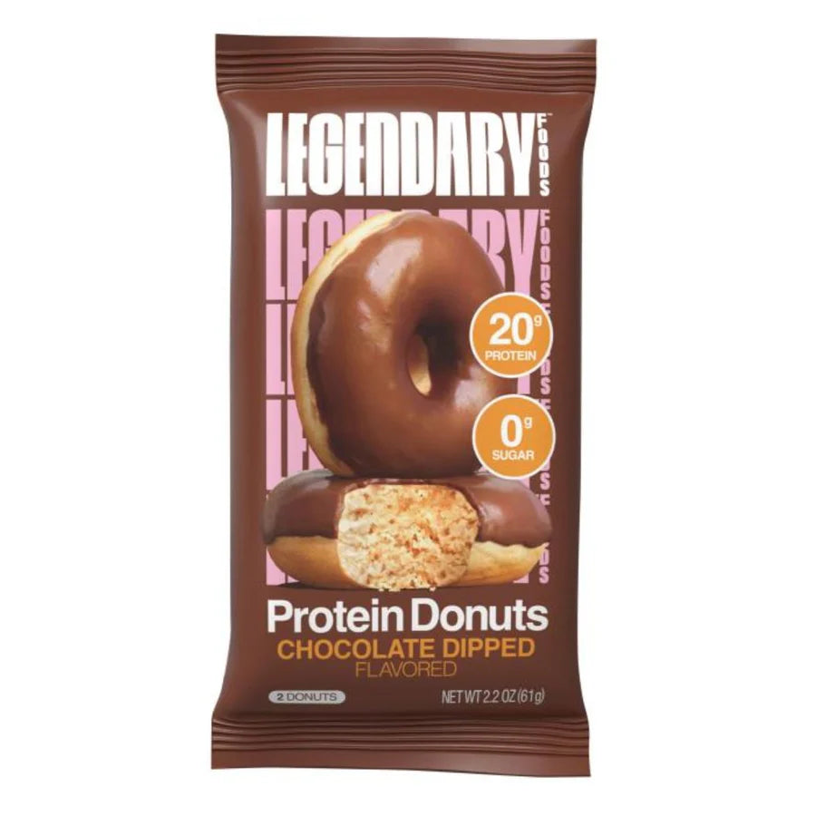 Legendary Foods Donuts - Chocolate Dipped (BB:JUN-23-26)