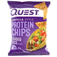 Quest Nutrition Protein Tortilla Chips - Loaded Taco (BB-APR-10-26)