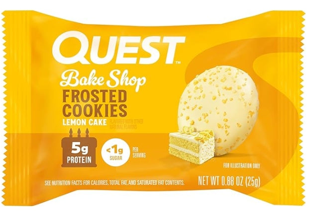 Quest Frosted Cookies(singles) - Lemon Cake (BB: JUL-28-26)