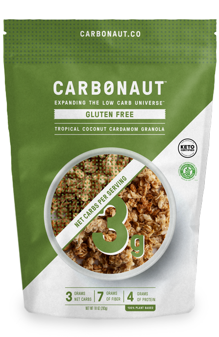 Carbonaut gluten free granola - Tropical Coconut Cardimom (BB-MAR-25-26)