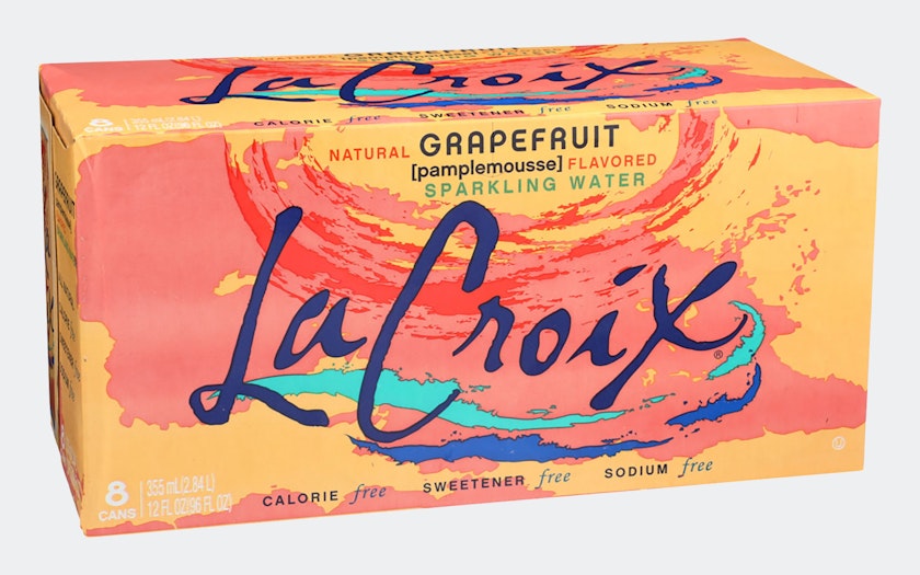 La Croix naturally essenced sparkling water, 8 cans