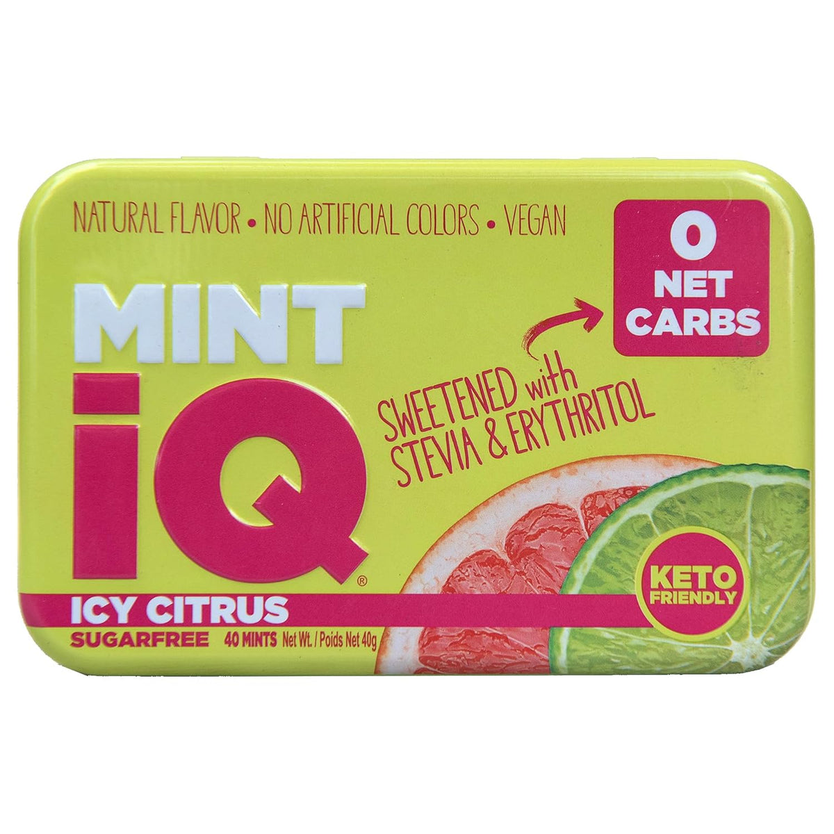 MintIQ 0 calorie mints