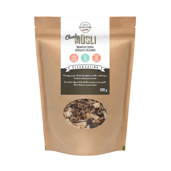 Clean Eating Muesli Breakfast Cereal