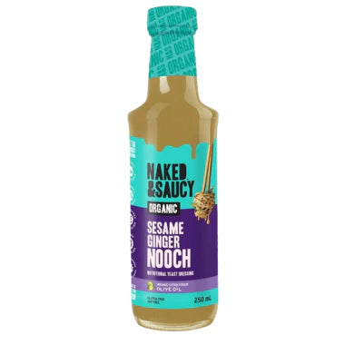 Naked and saucy Nooch Dressings - Sesame Ginger (BB:NOV-30-26)