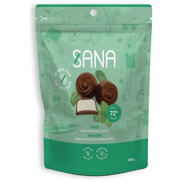 Sana Bites - Mint Dark Chocolate (BB: JUL-01-26)