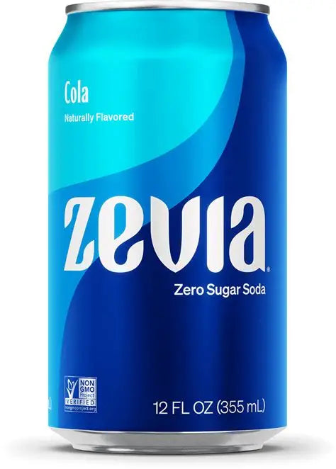 Zevia (single can 355ml) - Cola (BB-MAR-11-26)