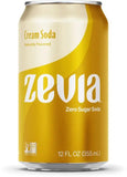 Zevia Sugar Free Soda (single can)- Cream Soda (BB:MAY-26-26)